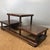 Brown Vintage Chinese Huali Rosewood "Staggered" Tabletop Display Stand (Curio Shelf) For Sale - Image 8 of 9
