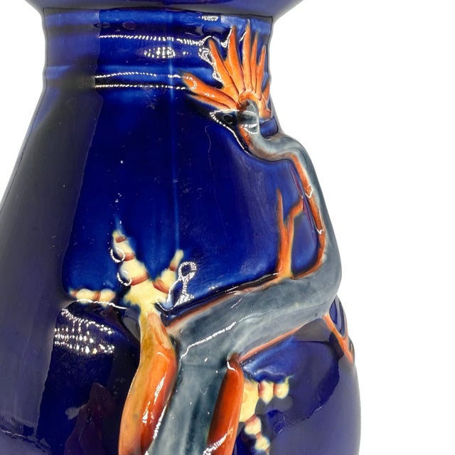 A Wedgwood Majolica Dragon Jug, Designed by Hughes Protât and Dated 1878 For Sale - Image 9 of 11