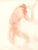 Rodin, She Was Suspended by Her Wrists from an Iron Hook, Nude, Original Lithograph, 1902 For Sale