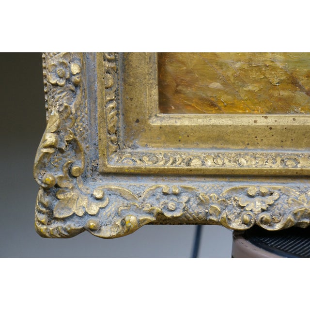 Late 20th Century Homewards After John Sanderson-Wells British Equestrian Riding Oil Painting 25" For Sale - Image 10 of 11