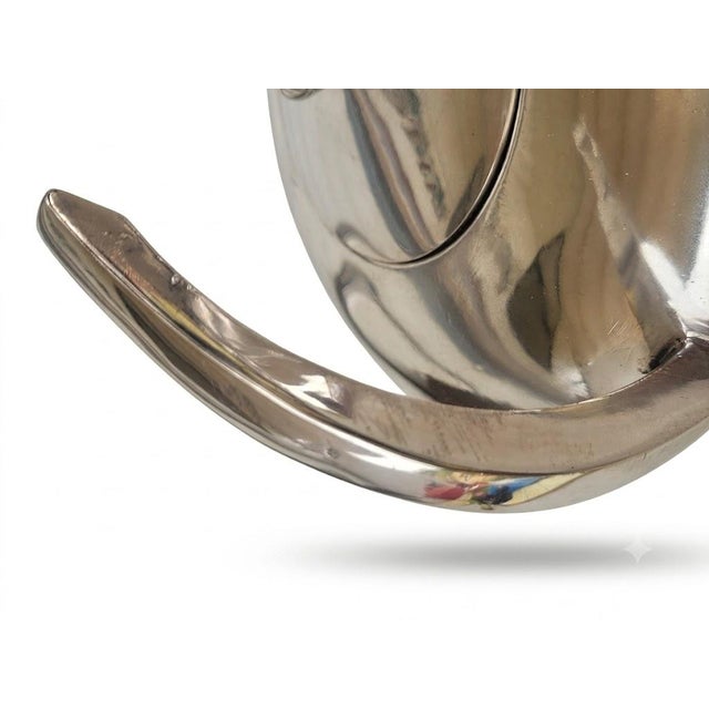 Vintage Art Deco Modernist Silver Plate Tea Set – Bauhaus Influence – 3 Piece For Sale - Image 6 of 8