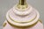 Antique French Louis XV Pink Porcelain Gold Painted Bulbous Table Lamps - A Pair For Sale In Philadelphia - Image 6 of 12