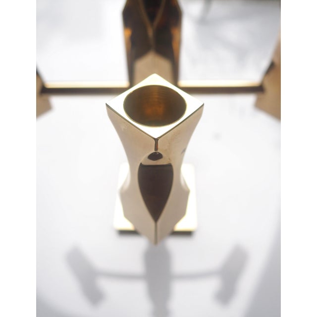Brass Candlestick by Lars Akesson and Ulf Larsson, 1984 For Sale - Image 4 of 6