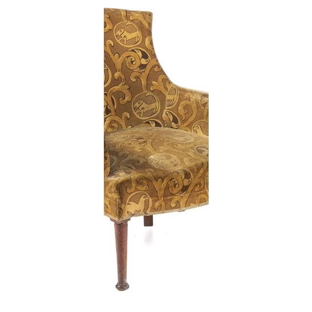 Wood Portuguese Lounge Chair, 1900s For Sale - Image 7 of 8