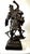 Metal Early 20th Century Pair of Bronzed Finish Spelter Figures of Gallic Warriors For Sale - Image 7 of 18