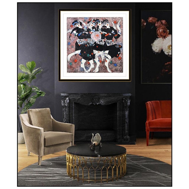 Message us to inquire about custom framing options! (Included for free with every purchase) The artwork here, "Moonlight...