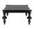 Wood NOIR Graff Coffee Table, Hand Rubbed Black For Sale - Image 7 of 11