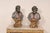Mid 20th Century Italian Pair of Decorative Male Busts For Sale - Image 9 of 9