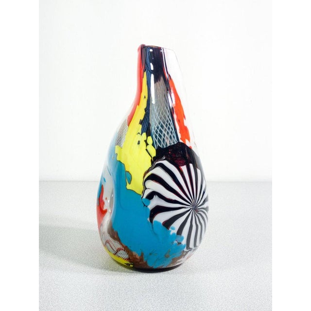 1950s Oriente Vase by Dino Martens for A. Toso., 1950s For Sale - Image 5 of 17