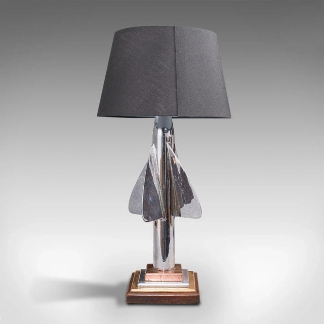 1930s Pair of Vintage English Maritime Desk Lamps For Sale - Image 6 of 13