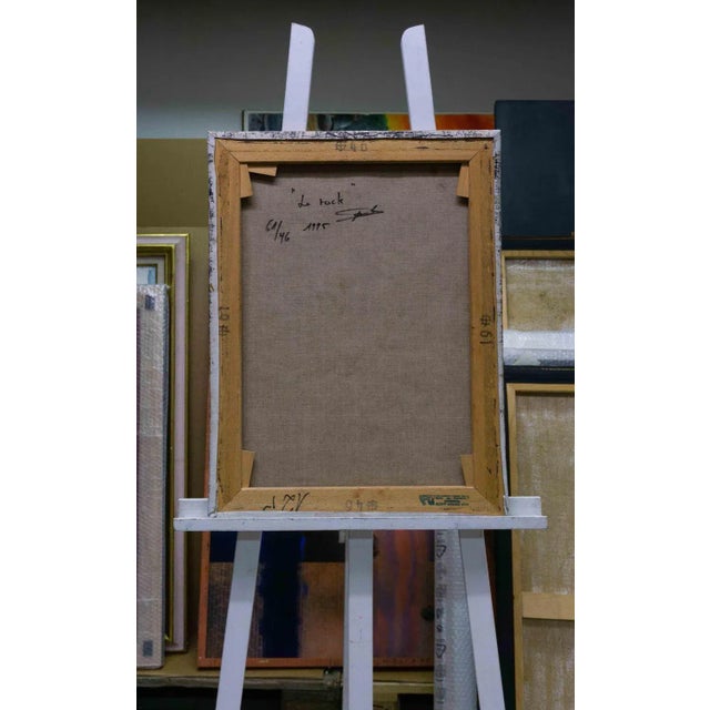 Gilbert Pauli, The Rock, Oil on Canvas, 1995 For Sale - Image 6 of 9