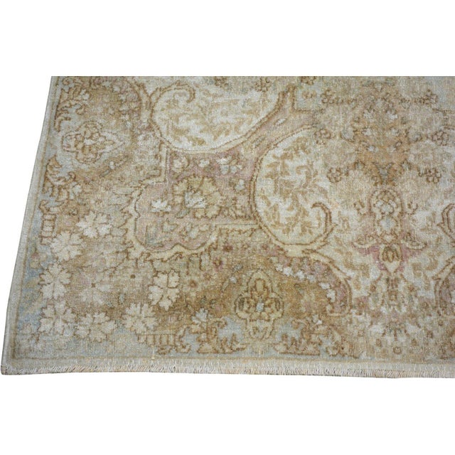 Vintage Turkish Anatolian Professional Hnad Knotted Wool Rug, 9'9x20 For Sale - Image 4 of 6