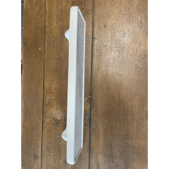 Ceramic Bathroom White Porcelain Console, 1950s For Sale - Image 7 of 7