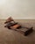 Italian Modern Directors Chair in Wood & Leather, 1980s For Sale - Image 6 of 18