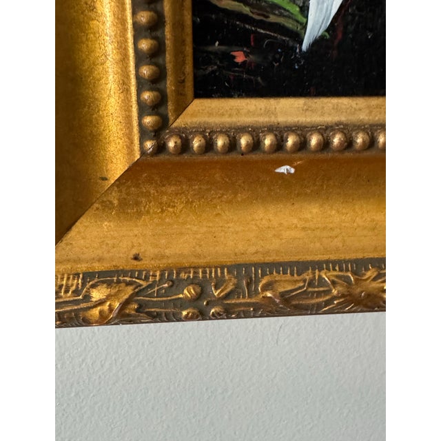 Black Thomas Pulgini, Expressionist Nude With Colorful Background For Sale - Image 8 of 8