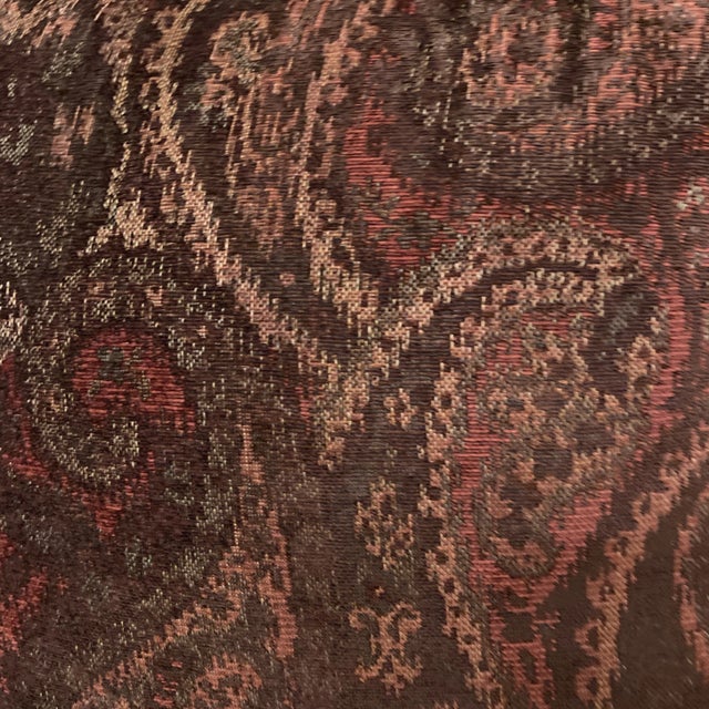 Paisley Pillows - a Pair For Sale - Image 4 of 5