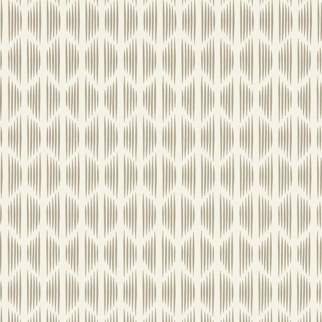 Sample - Schumacher X David Oliver Ovington Wallpaper in Tarlatan For Sale