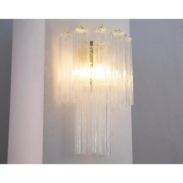 1990s Large Wall Light in Murano Glass, Italy, 1990s For Sale - Image 5 of 11