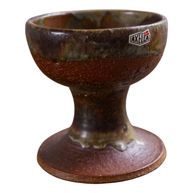 Ceramic Candlestick by Axella, Denmark, 1960s For Sale