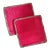 Custom Designer Pink Velvet Euro Sham Pillow Covers - a Pair For Sale