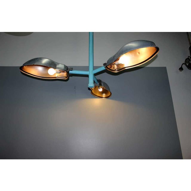 Industrial Italian chandeliers, rewired and refurbish.