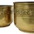 Brass Repoussé Flower Planters, France, Set of 3 For Sale - Image 15 of 18