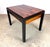 Mid Century Modern Rosewood and Ebonized Wood Side Table by Founders Furniture For Sale - Image 11 of 12