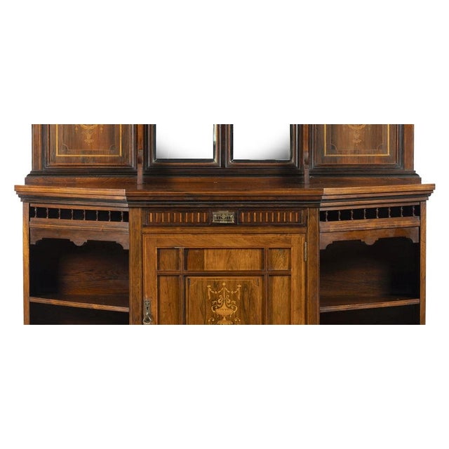 Wood 19th Century Furniture with Noble Wood, 1890s For Sale - Image 7 of 8