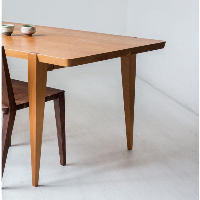 2020s 120" Oslo Dining Table by Studio Moe in American Cherry For Sale - Image 5 of 6