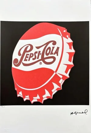 After Andy Warhol, Pepsi-Cola Black , 1980s, Lithograph