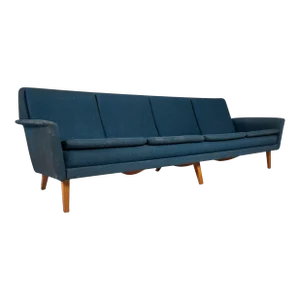 Mid Century Modern Four-Seat Sofa by Folke Ohlsson & Fritz Hansen, Denmark, circa 1960's