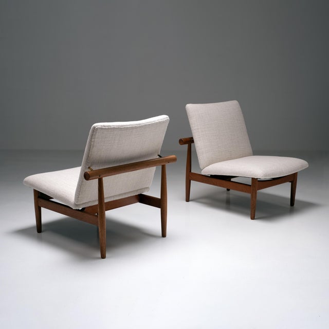 Model FD 137/1 Lounge Chairs by Finn Juhl for France & Søn, 1960s, Set of 2 For Sale - Image 3 of 16