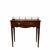 Vintage Hitchcock furniture one drawer writing desk with brass gallery rail. Could be used in almost any room. Sturdy but...