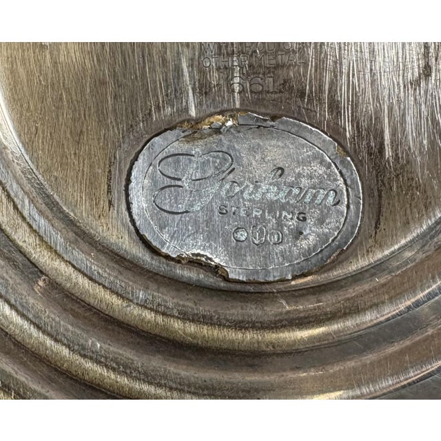 American 925 Silver Candlesticks, 1890s, Set of 2 For Sale - Image 5 of 6