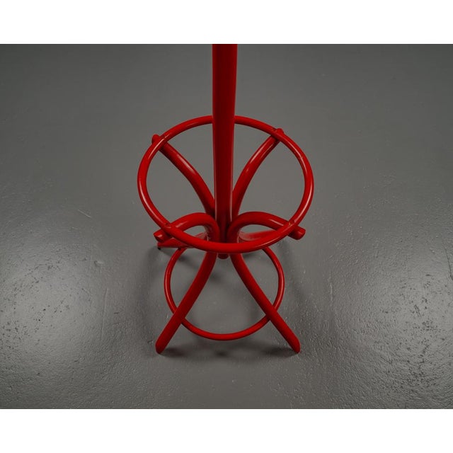 Red Beech Coat Rack, 1980s For Sale - Image 6 of 10
