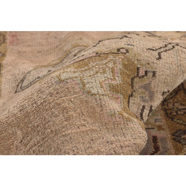 Vintage Turkish Oushak Rug, 05'02 X 10'09 For Sale In Dallas - Image 6 of 10