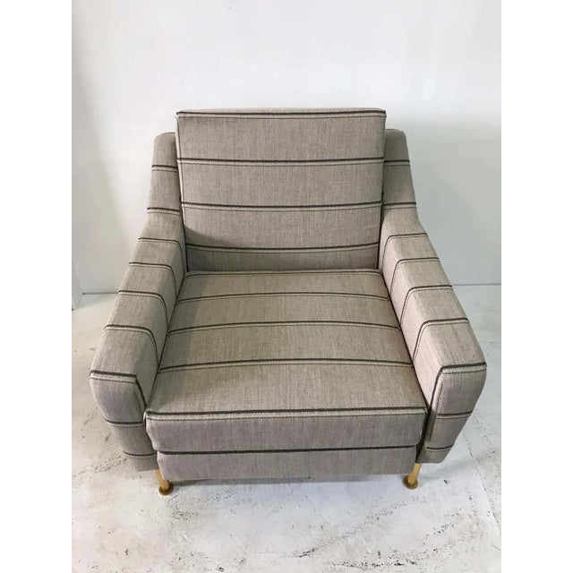 Metal Vintage Airborne International Italian Armchair For Sale - Image 7 of 9