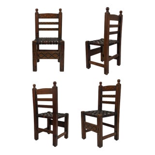 Vintage Chairs by Casa Valenti, 1960s, Set of 4 For Sale