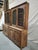 French Mid 20th Century Monumental 104” French Louis XV Provincial Bibliothèque Wall Unit With Metal Grille Doors For Sale - Image 3 of 16