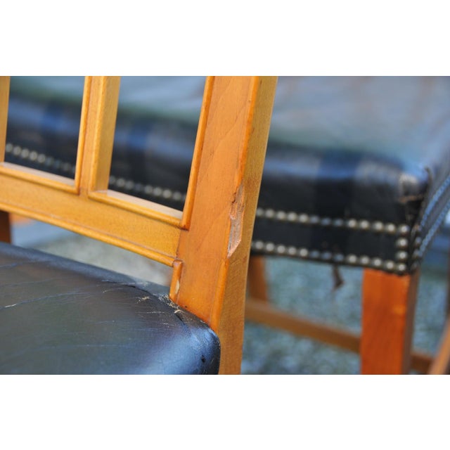 Modernist Model 620 Chairs in Walnut by Josef Frank for Svenskt Tenn, 1940s, Set of 10 For Sale - Image 11 of 18