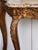 Wood 18th Century Italian Giltwood Console With Shaped Marble Top For Sale - Image 7 of 13
