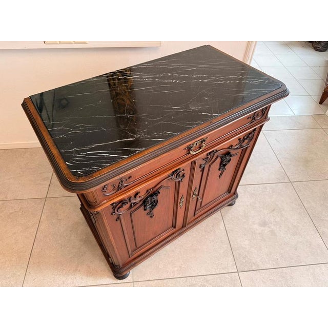 Antique Pfeiferlbarock Buffet in Oak For Sale - Image 10 of 11