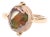 14KY Mexican Fire Opal(4.60) Ring, size 6.5 For Sale