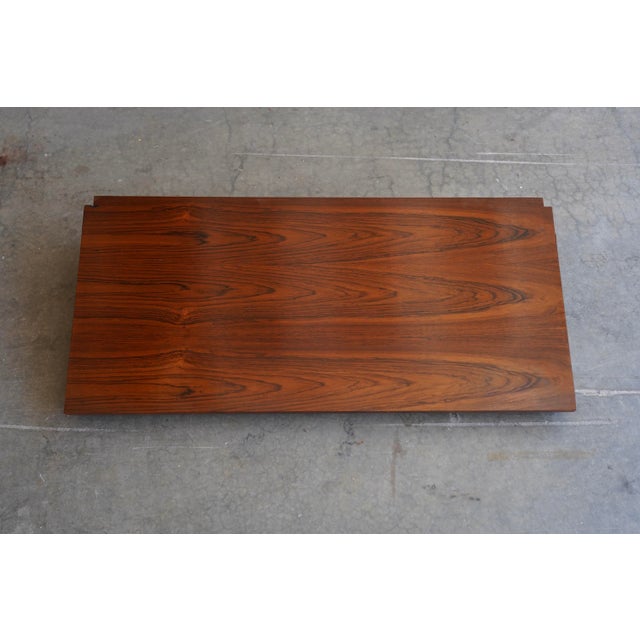 1950s Danish Modern Rosewood Modular Wall Unit / Desk / Display Cabinet For Sale - Image 11 of 13