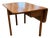 Antique 18th Century George III Mahogany Gate Leg Drop-Leaf Table For Sale