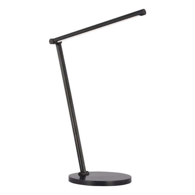 Kelly Wearstler by Visual Comfort Signature Cona Desk Lamp in Bronze For Sale