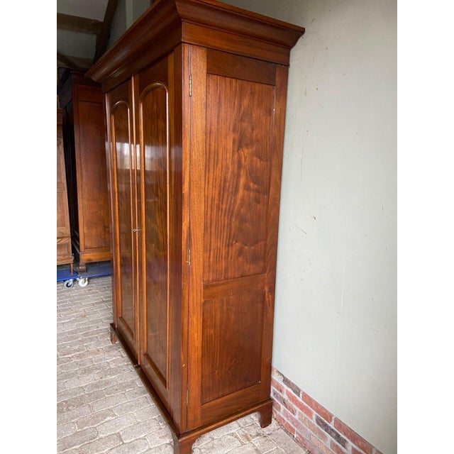 Wood 19th Century English Mahogany Cabinet For Sale - Image 7 of 10