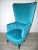 Tom Dixon Velvet Lounge Chair in the style of Tom Dixon For Sale - Image 4 of 5