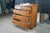 Antique American Victorian Empire Style Walnut Chest of Drawers Dresser 42" For Sale - Image 10 of 18