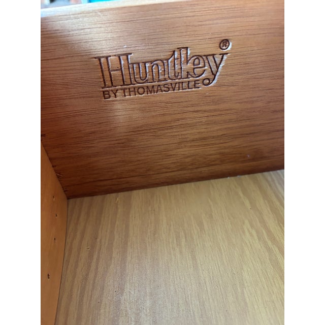 Tan Vintage Huntley by Thomasville French Provincial 9-Drawer Dresser Sideboard Buffet For Sale - Image 8 of 11